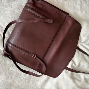Vintage coach envelope shoulder bag